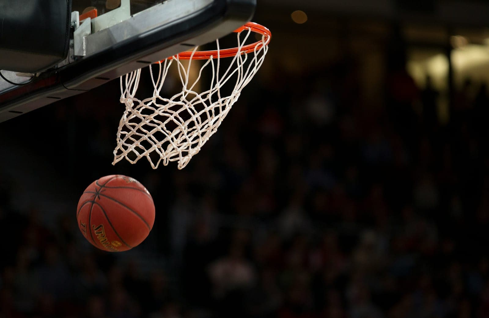 Basketball action