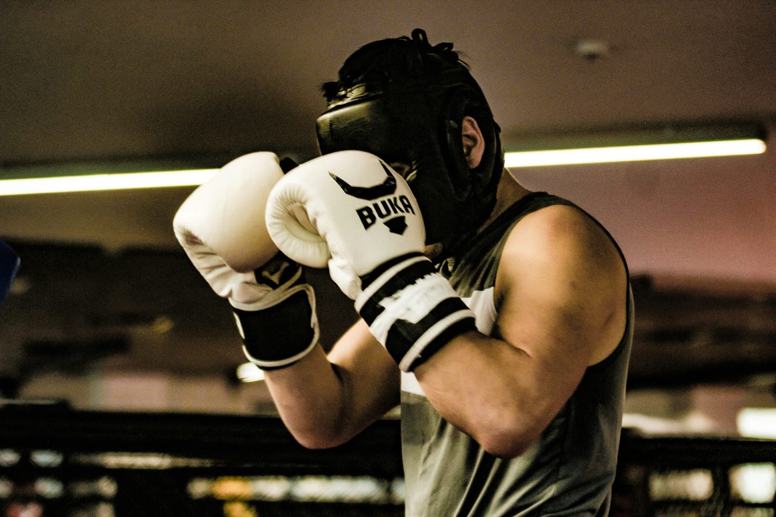 Boxing action