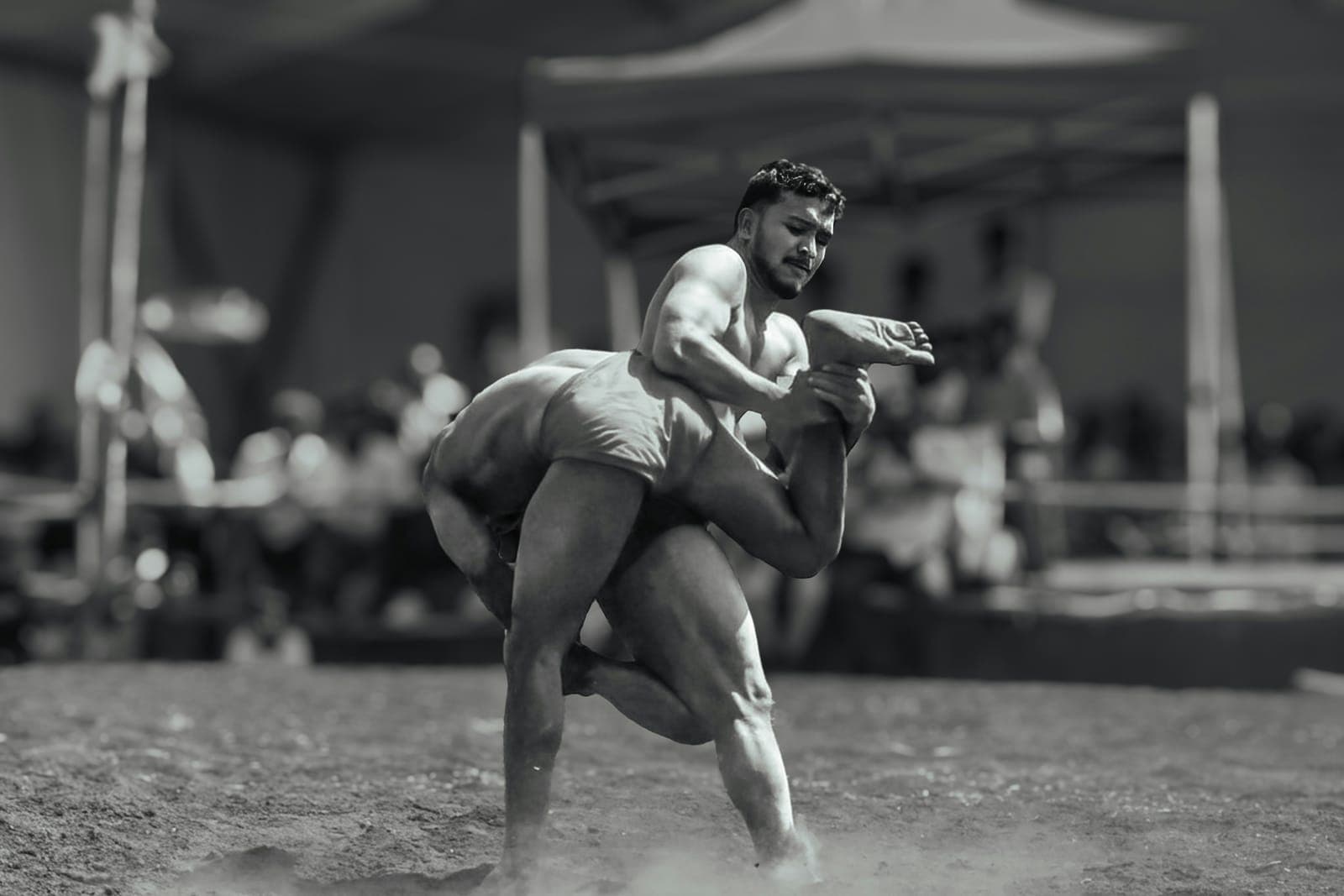Kabaddi action
